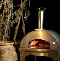 FONTANA - PIEC DO PIZZY OGRODOWY | OPALANY DREWNEM | MARINARA | TOP | INOX