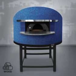 Piec do pizzy opalany drewnem | NAPOLI M130 – 6 szt. Ø 33 cm | ALFA FORNI – PREMIUM | BLUE